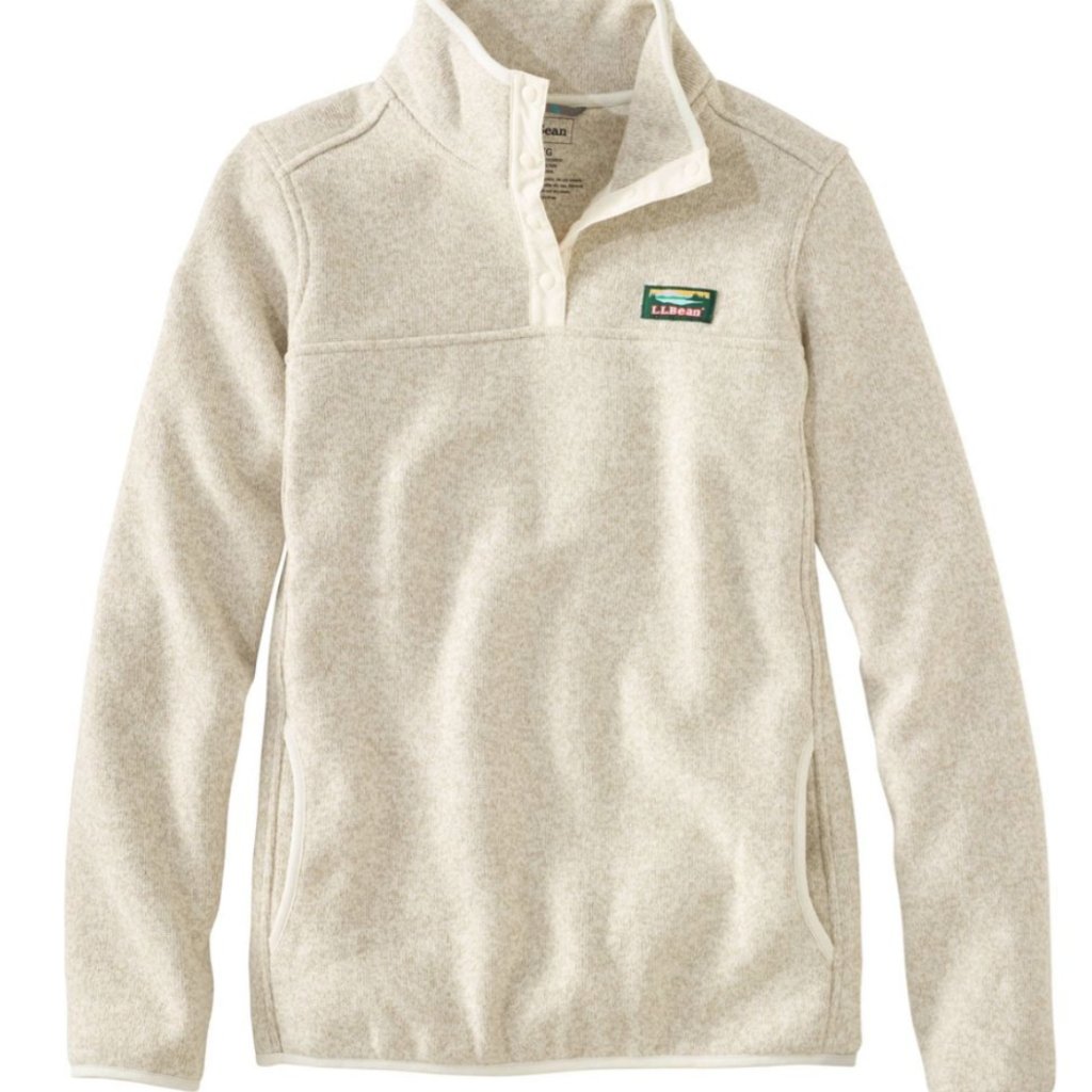 L.L Bean Sweater Fleece Pull Over